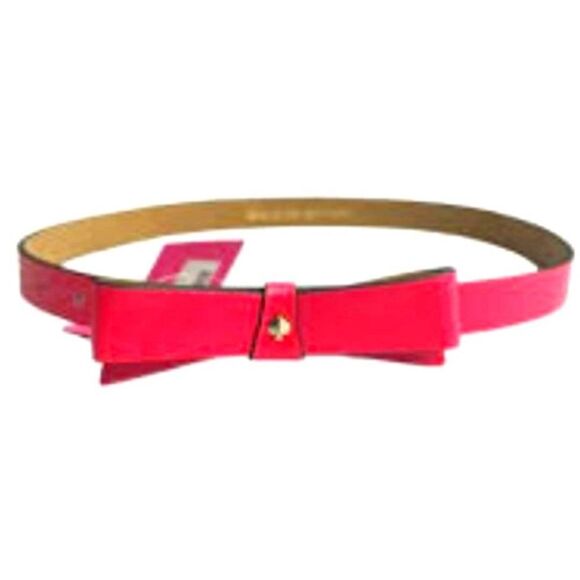 Kate Spade Bow Belt- Pink main image 6